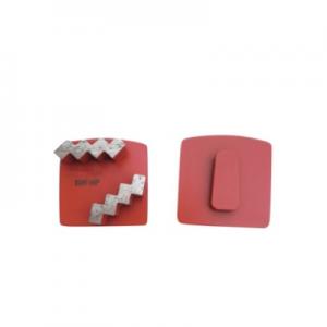  Redilock Diamond Tools for concrete grinding with Zigzag segment 